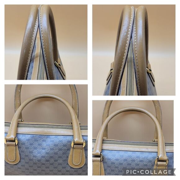 Authentic Gucci GG Monogram Satchel Bag - Picture 8 of 12